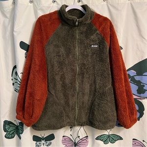 ❗️sale- price firm❗️ Oversized fuzzy teddy jacket-price firm